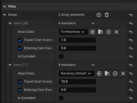 Fire Elemental Filter Settings